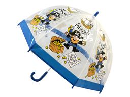 PVC Clear Dome Umbrella Pirate